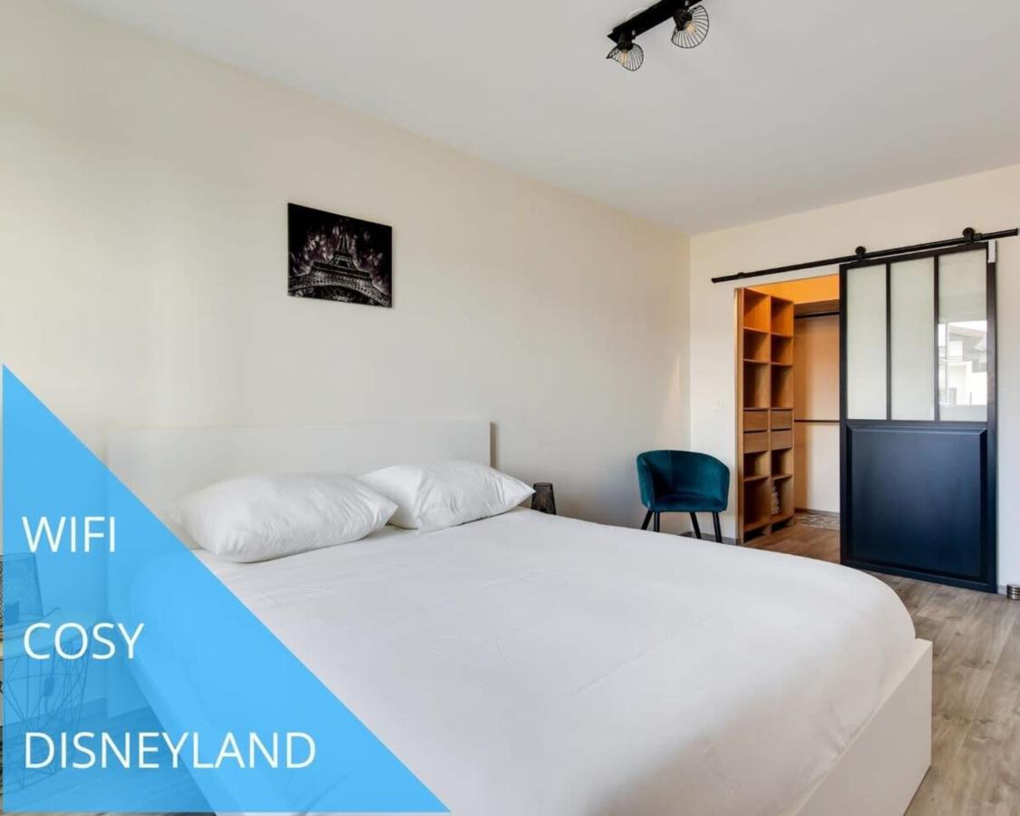 Apartamento Appart Cosy Quartier Calme Hyper Centre Parking Magny-le-Hongre Exterior foto